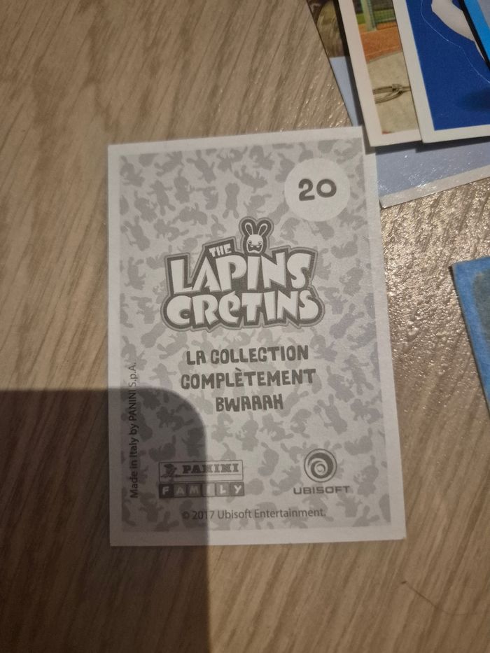 Autocollants lapin crétin - photo numéro 2