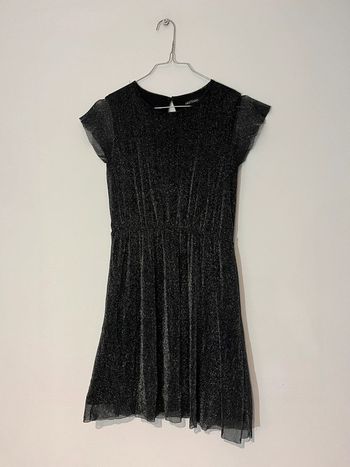 Robe noire à paillettes taille 12ans