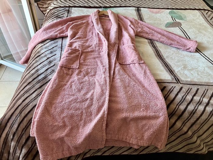 Peignoir de bain vieux rose en T.XL - photo numéro 10
