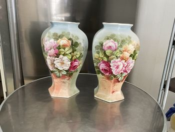 Lot de 2 vases B&C Bernardaud Limoges
