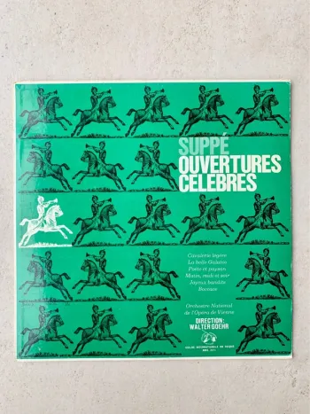 Disque vinyle Suppé, Orchestre National De L'Opera De Vienne, Walter Goehr – Ouvertures Celebres