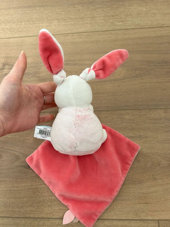 Doudou mouchoir lapin baby nat - photo numéro 3