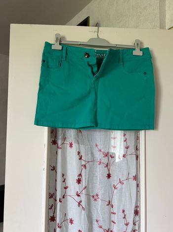 Mini jupe en jean spot 