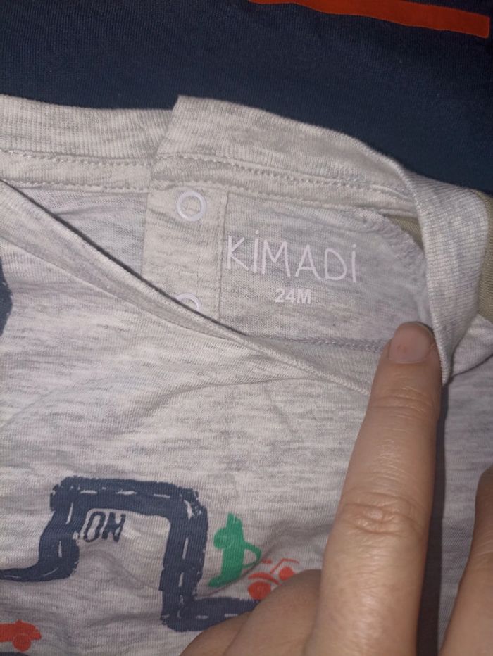 Lot 2 tee shirt 24 mois - photo numéro 3