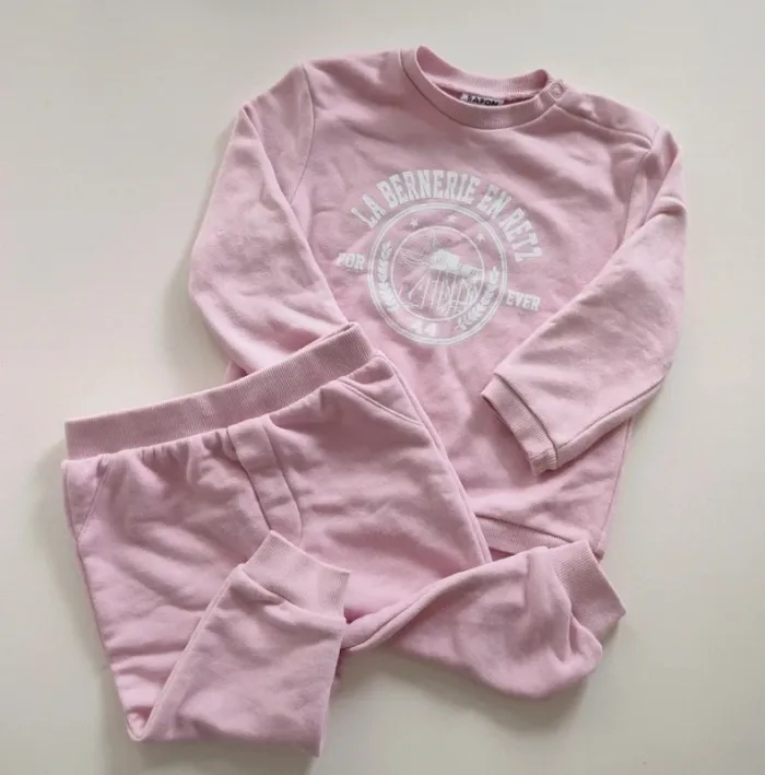 (a) ensemble rose La Bernerie taille 2ans - photo numéro 4