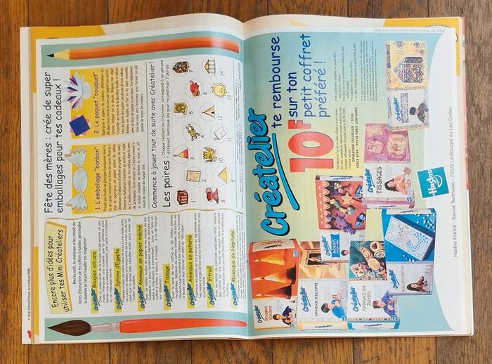 Ancien journal de mickey N°2493S poster createlier 2000 vintage - photo numéro 2