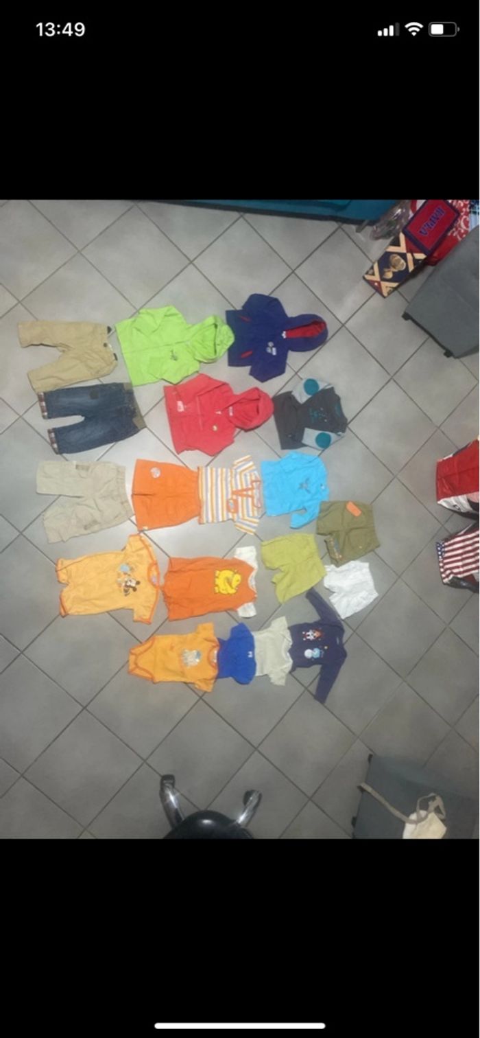 Lot garçon 9 mois printemps et été orchestra/ tape à l’œil