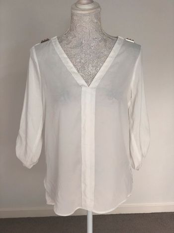 Chemise Zara blanche taille S