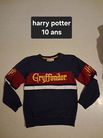 Sweat harry Potter 10 ans 