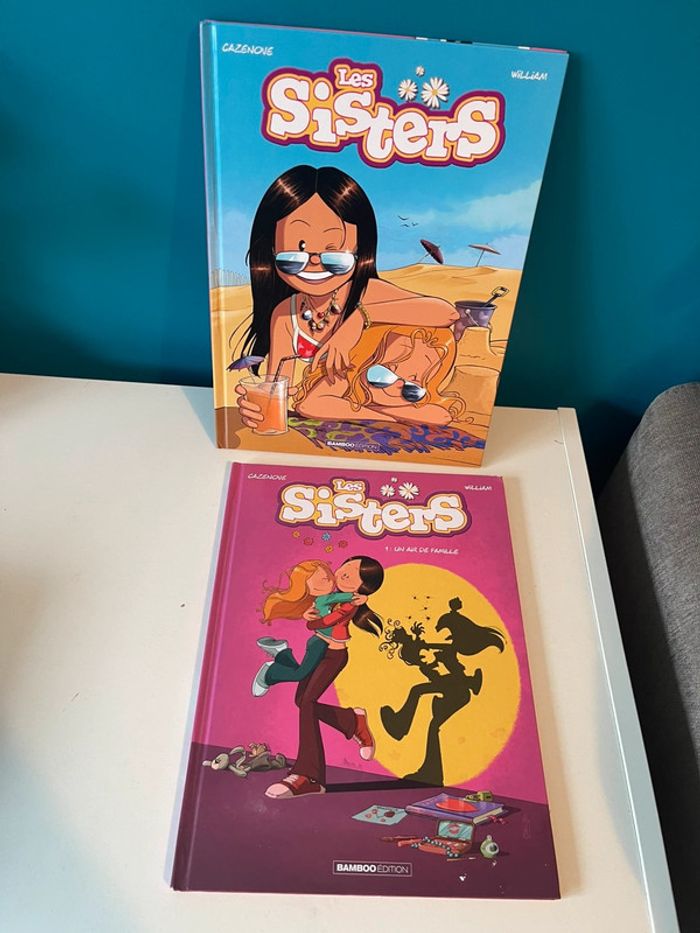2 bandes dessinées les sisters