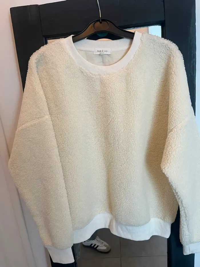Pull neuf beige - photo numéro 3