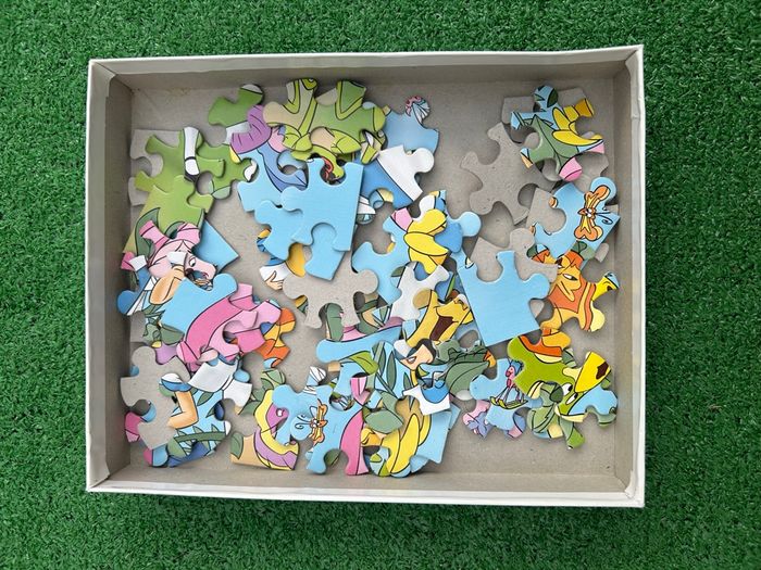 Puzzle Alice au Pays des Merveilles MB – 60 pièces (56/60) – Vintage Disney - photo numéro 2