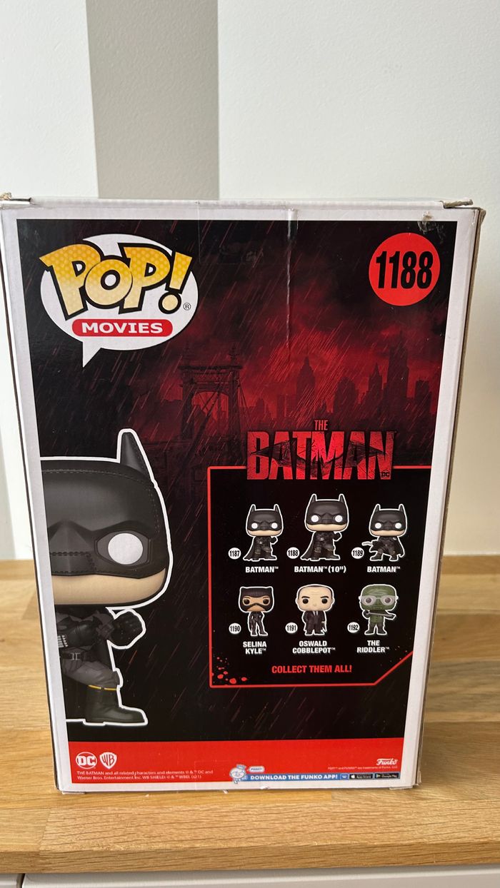 Figurine géante Funko Pop! 10" n°1188 The Batman NEUF - photo numéro 4