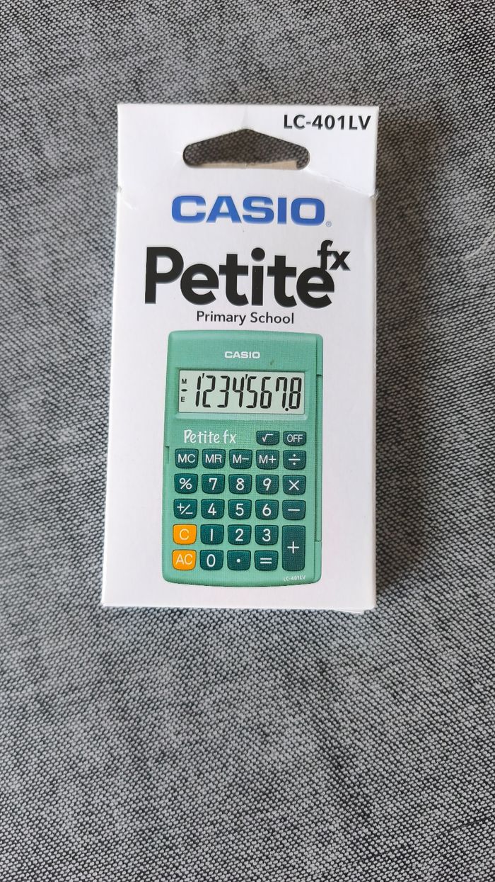 Calculatrice casio petite fx