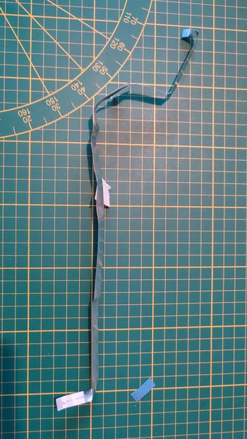 Nappe vidéo 39 cm à coller pièce détachée console de jeux Sony Playstation 2 Ps2 SCPH-30004 V3 #D47