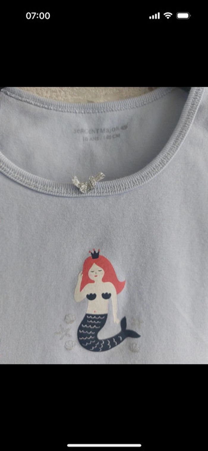 Débardeur Sergent Major taille 10 ans - photo numéro 2