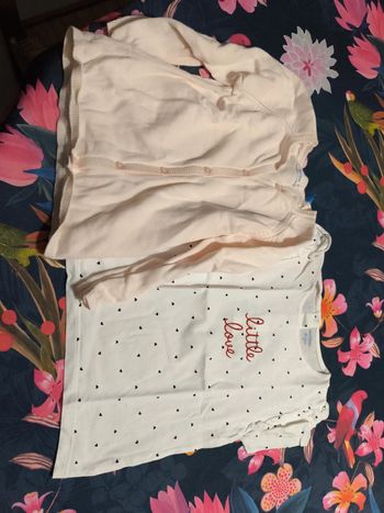Lot gilet et tee shirt  bout'chou 3 ans