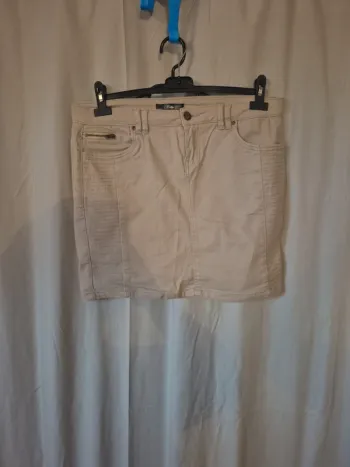 Jupe beige
