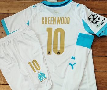  Ensemble  football Marseille taille 12 ans modèle Greenwood 2026