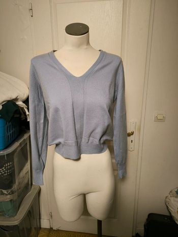 Pull bleu mango taille M