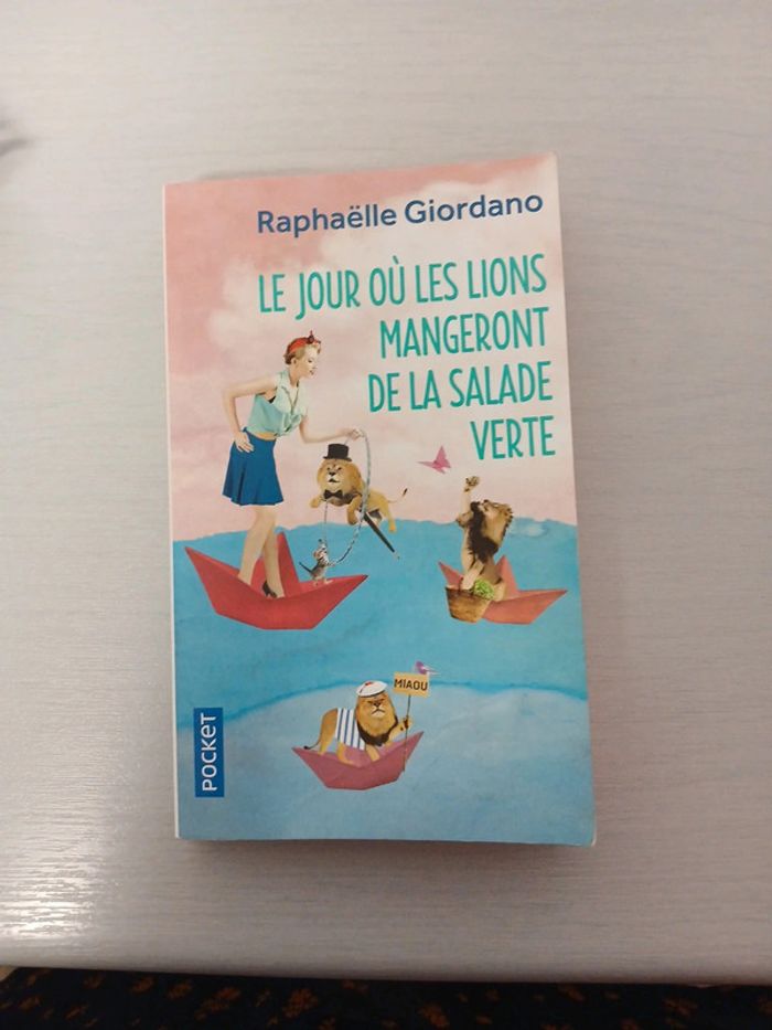 Livre le jour où les lions mangeront de la salade verte