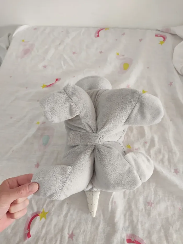 Peluche Hippopotame (coussin) - photo numéro 4