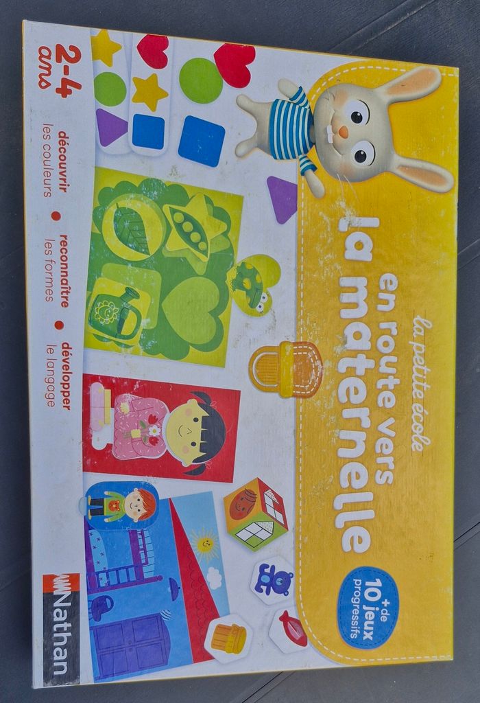 Jeux en route vers la maternelle