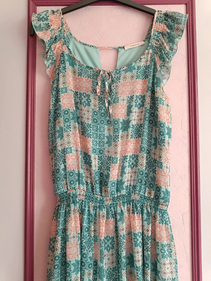 Robe à motifs Camaïeu T.40 - photo numéro 8
