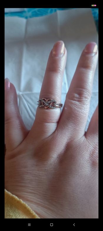 Bague coeur
