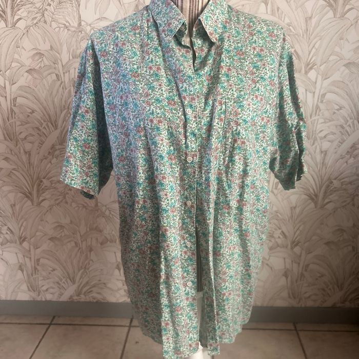 Chemise vintage fleurie