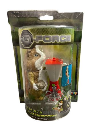 Figurine Disney G-Force Hurley & Clusterstorm with Blender Smoby neuf