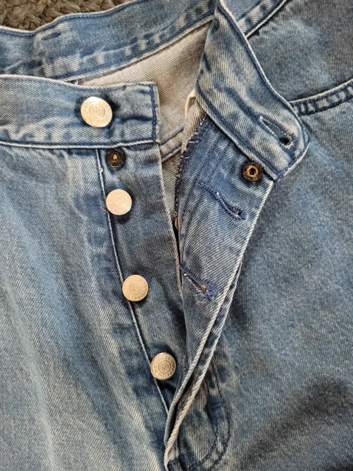 Jeans taille haute bleu Gérard Darel - Taille 40 - photo numéro 4