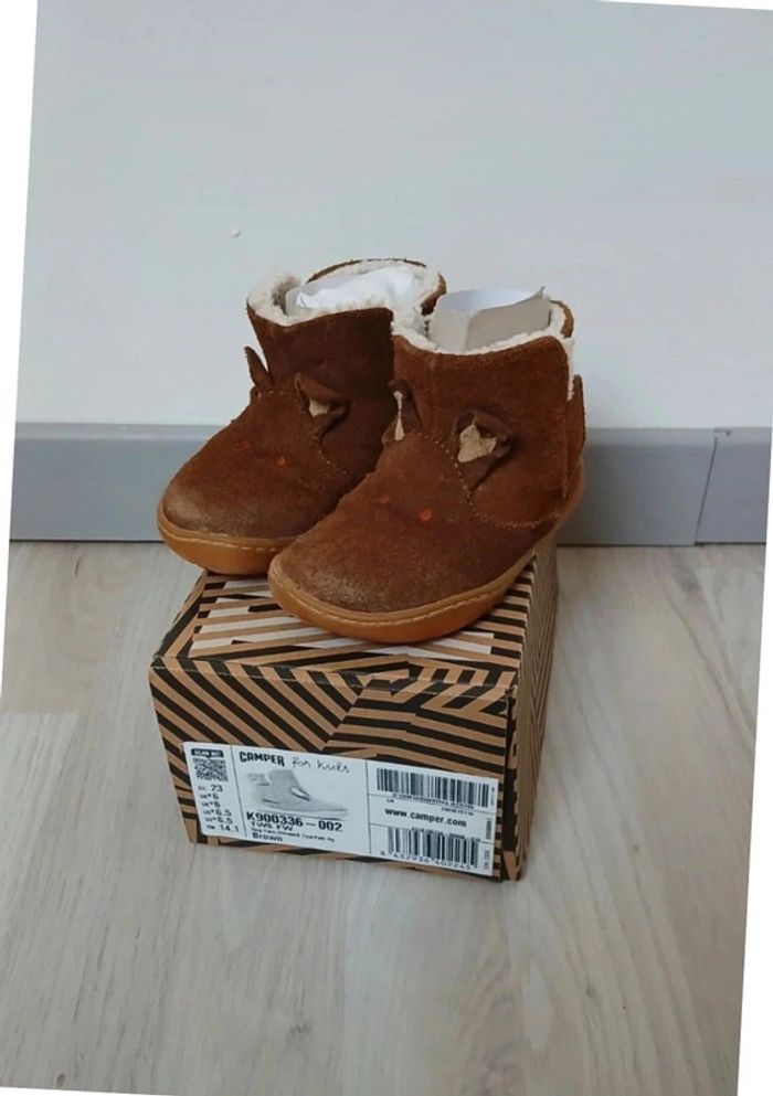 Bottines barefoot Camper