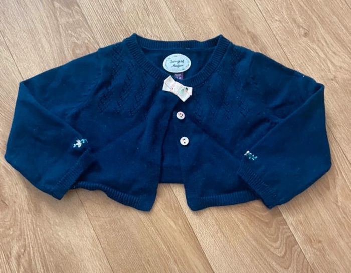 Boléro fille 9-12M