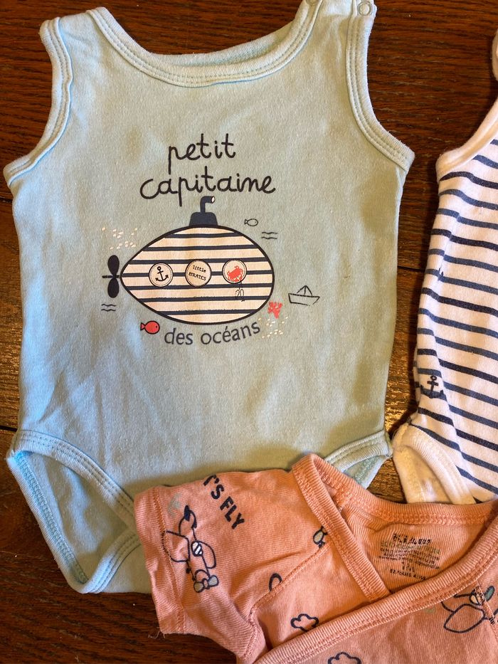 Ensemble bodies bébé garçon - photo numéro 2