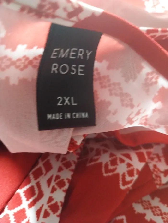 Robe longue à motif Emery rose - photo numéro 2