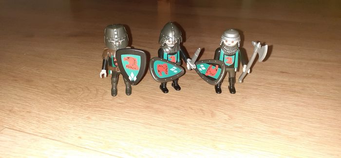 Chevaliers faucon rouge Playmobil