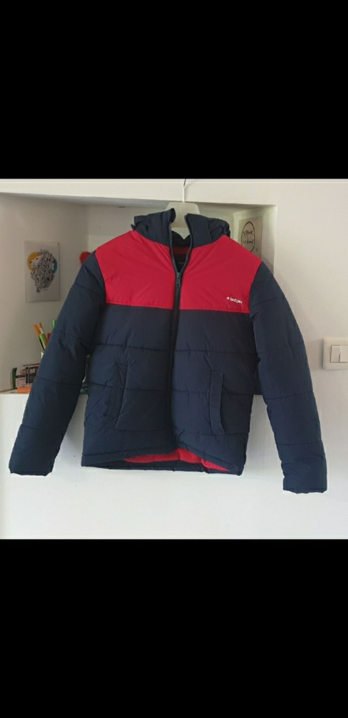 Mateau d hivers rouge et bleu