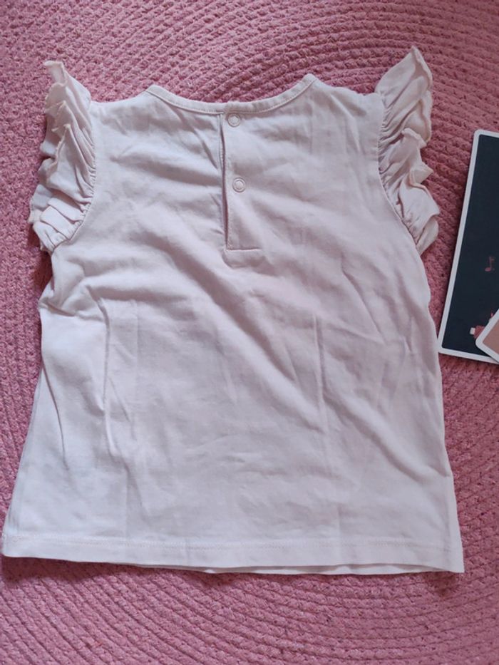 T-shirt manches courtes bébé fille Tex 23 mois - photo numéro 3