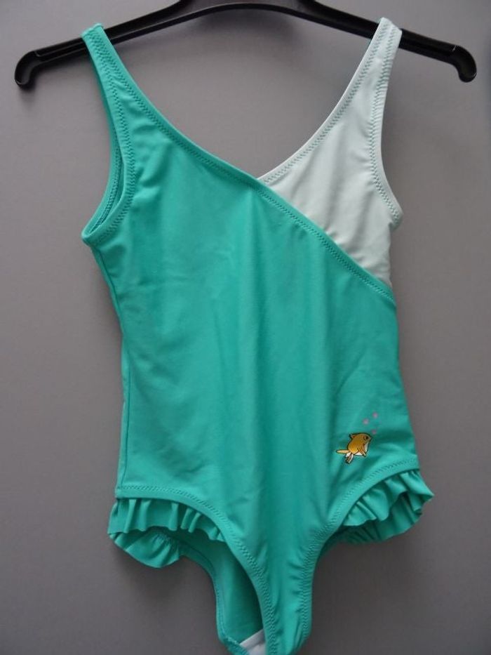 Maillot de bain vert 1 pièce