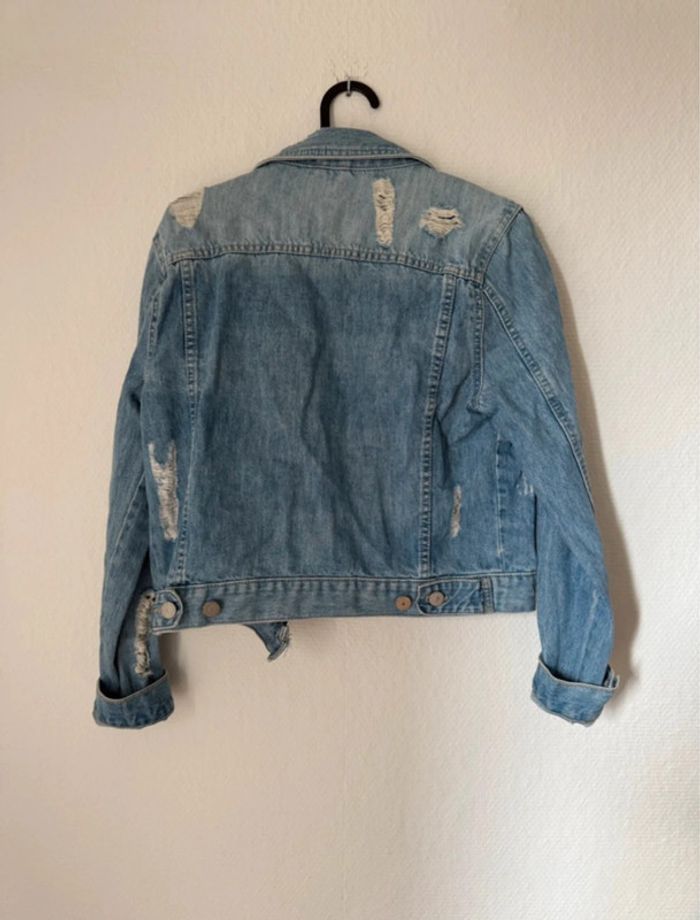 Veste en jean femme - taille M / 38 - photo numéro 4