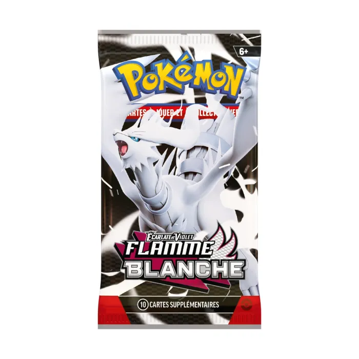 🔥 PRÉCOMMANDE Pokémon BUNDLE 6 Boosters EV10.5 FLAMME BLANCHE - FR - Neuf 🔥 - photo numéro 3