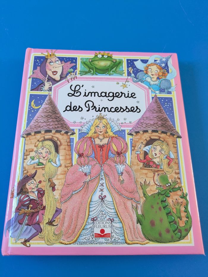 2 livres   enfants :  imagerie  des loisirs et imagerie des princesses - photo numéro 2