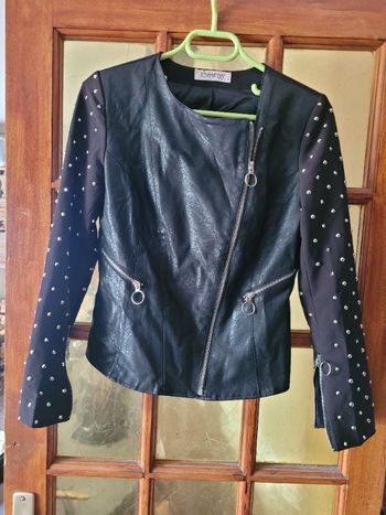 Veste simili cuir Showny taille s