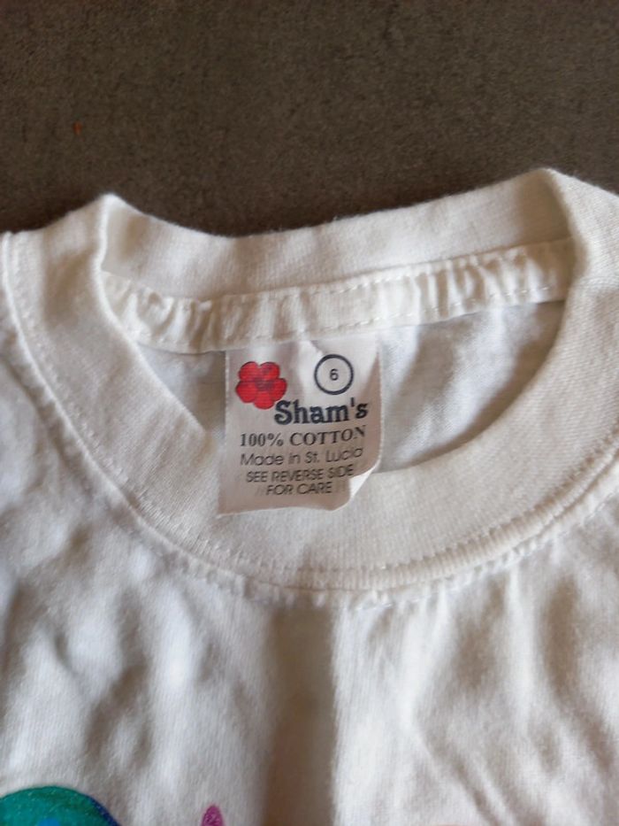 Tee shirt fille 6 ans avec franges - photo numéro 3