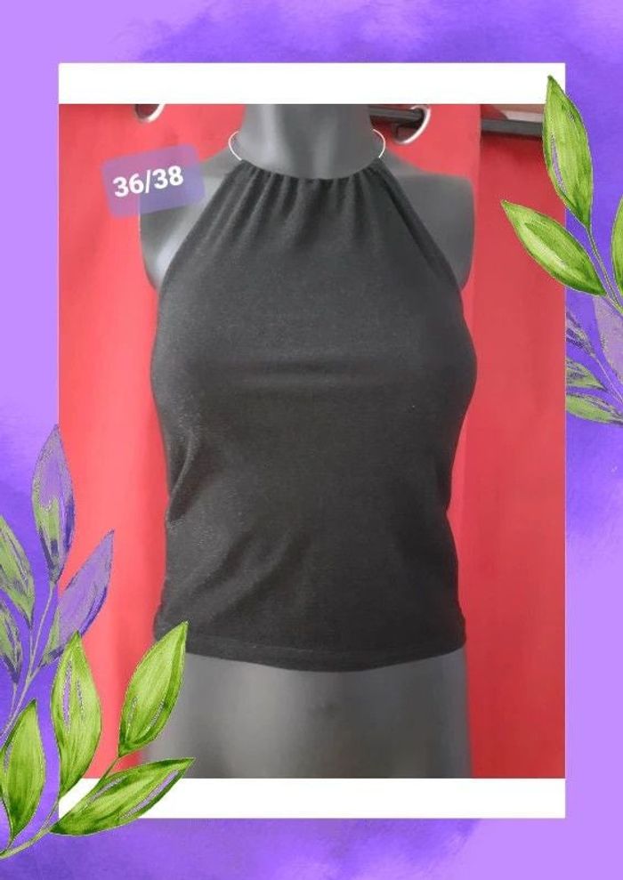 haut à paillettes taille 36