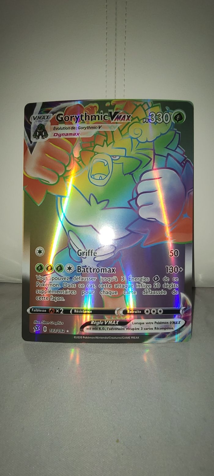 Carte pokemon jumbo 21x15cm