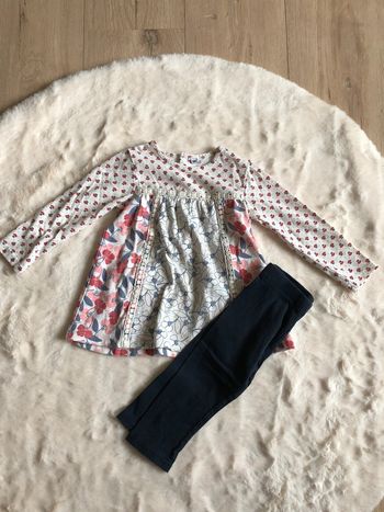 Ensemble tunique et legging 18 mois