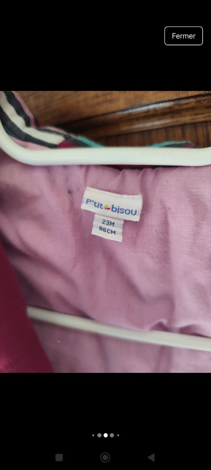 Manteau petite fille - photo numéro 6