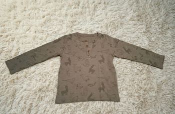 🦙 T-shirt manches longues "Animaux Rigolos" - Gémo - 4 ans